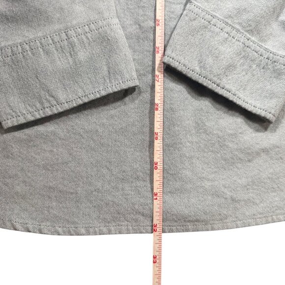 Mens Nike XXL Gray Long Sleeve Button Down Shirt - Engineered for World Class - Picture 9 of 10